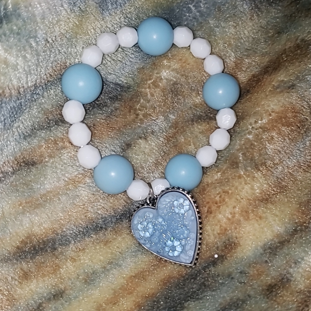 Blue bracelet